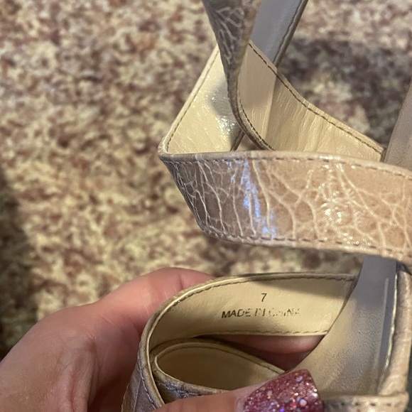 Talbots size 7 wedges brown - Picture 5 of 7